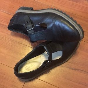 Clarks Somerset Buckle Shoes